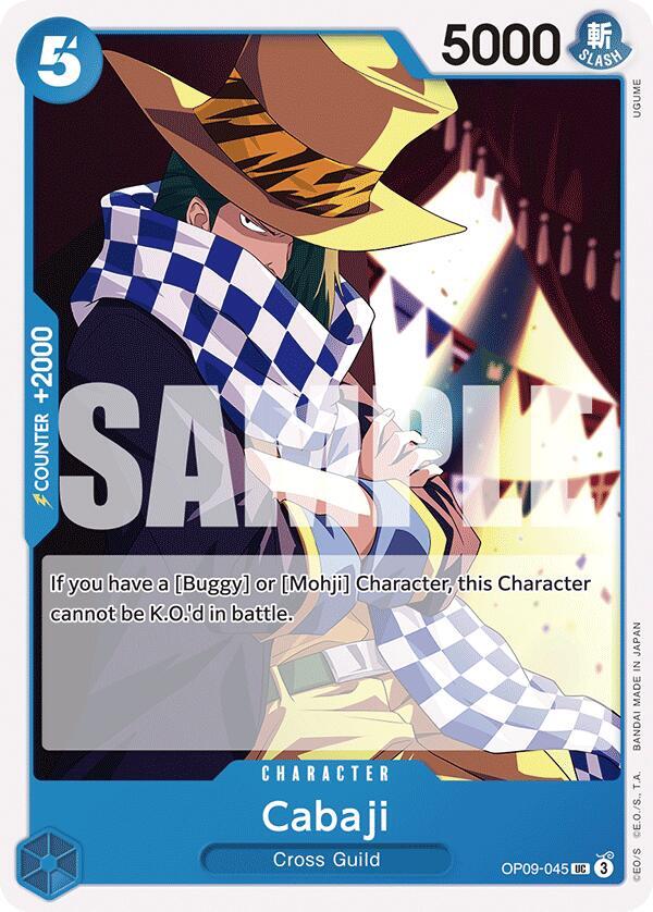 Cabaji OP09-045 – Emperors in the New World | One Piece TCG
