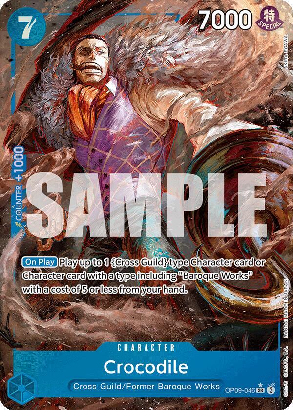 Crocodile Alternate Art OP09-046 – Emperors in the New World | One Piece TCG