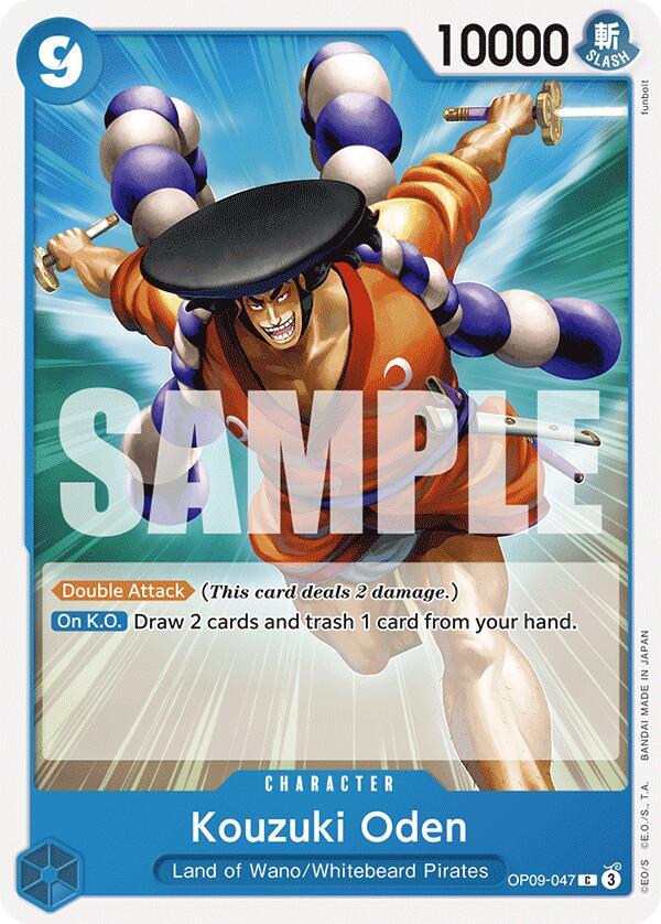Kouzuki Oden OP09-047 – Emperors in the New World | One Piece TCG