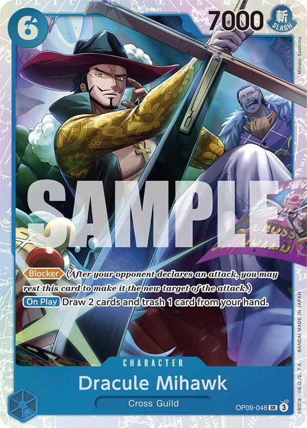 Dracule Mihawk OP09-048 – Emperors in the New World | One Piece TCG
