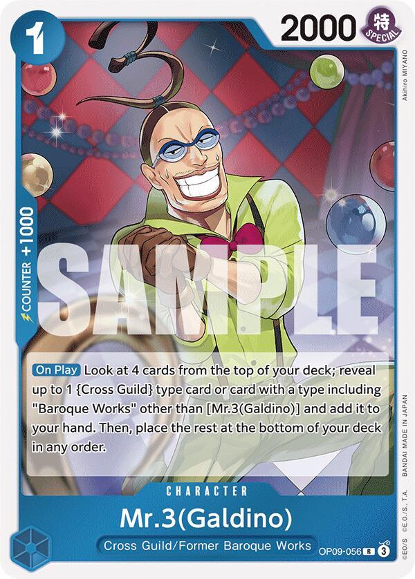 Mr.3(Galdino) OP09-056 – Emperors in the New World | One Piece TCG