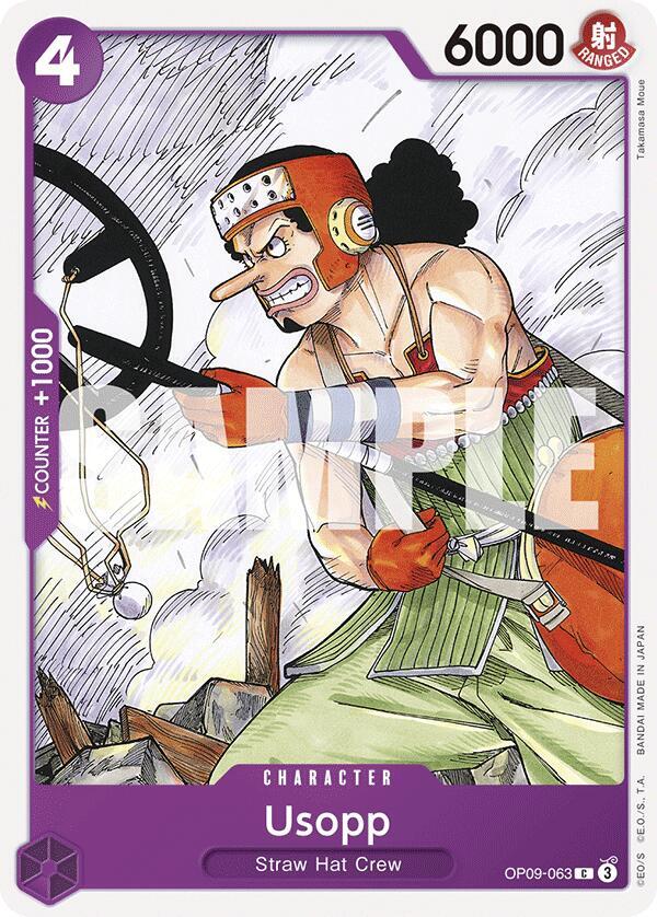 Usopp OP09-063 – Emperors in the New World | One Piece TCG
