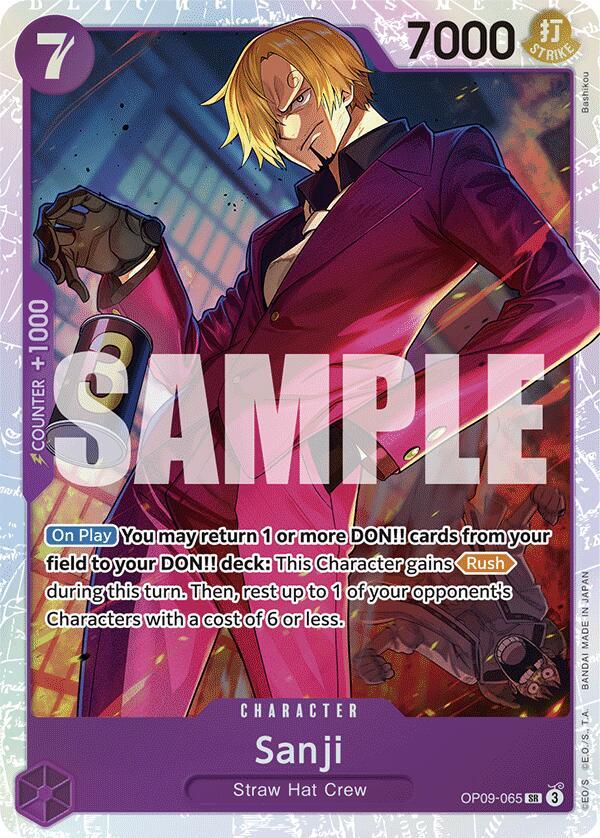 Sanji OP09-065 – Emperors in the New World | One Piece TCG