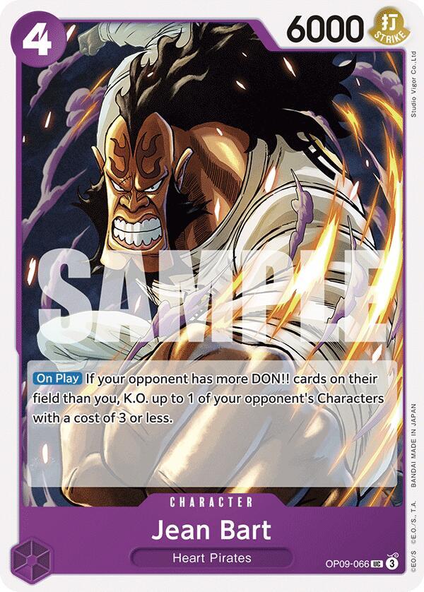 Jean Bart OP09-066 – Emperors in the New World | One Piece TCG