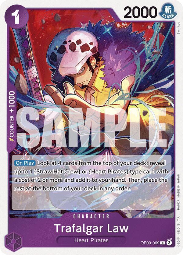 Trafalgar Law OP09-069 – Emperors in the New World | One Piece TCG
