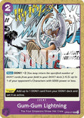 Gum-Gum Lightning OP09-077 – Emperors in the New World | One Piece TCG