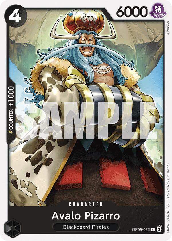 Avalo Pizarro OP09-082 – Emperors in the New World | One Piece TCG