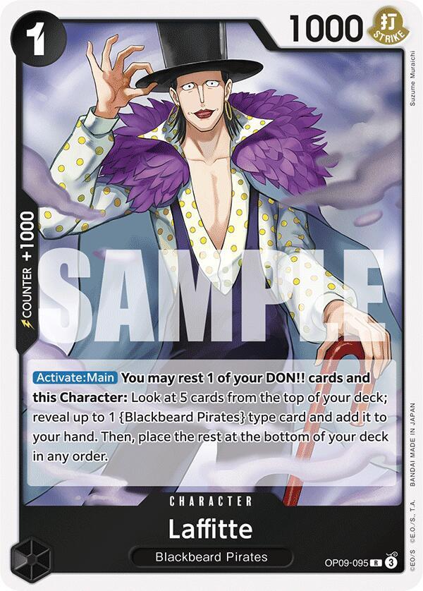 Laffitte OP09-095 – Emperors in the New World | One Piece TCG
