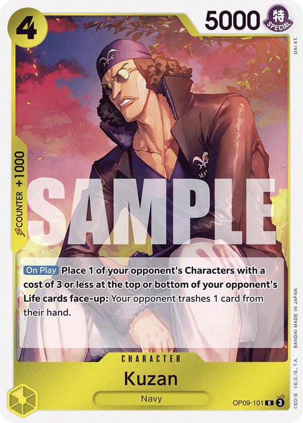 Kuzan OP09-101 – Emperors in the New World | One Piece TCG