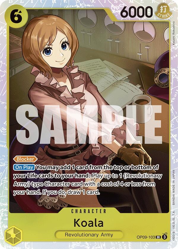 Koala OP09-103 – Emperors in the New World | One Piece TCG