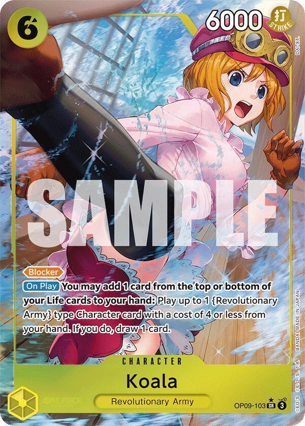 Koala Alternate Art OP09-103 – Emperors in the New World | One Piece TCG