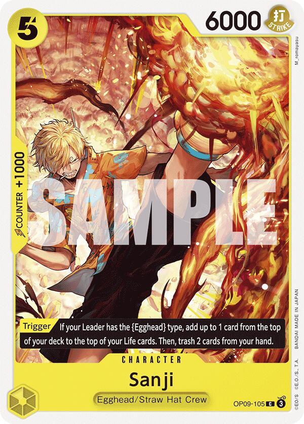 Sanji OP09-105 – Emperors in the New World | One Piece TCG