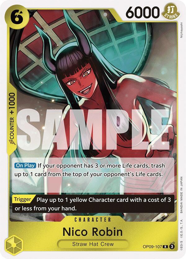 Nico Robin OP09-107 – Emperors in the New World | One Piece TCG