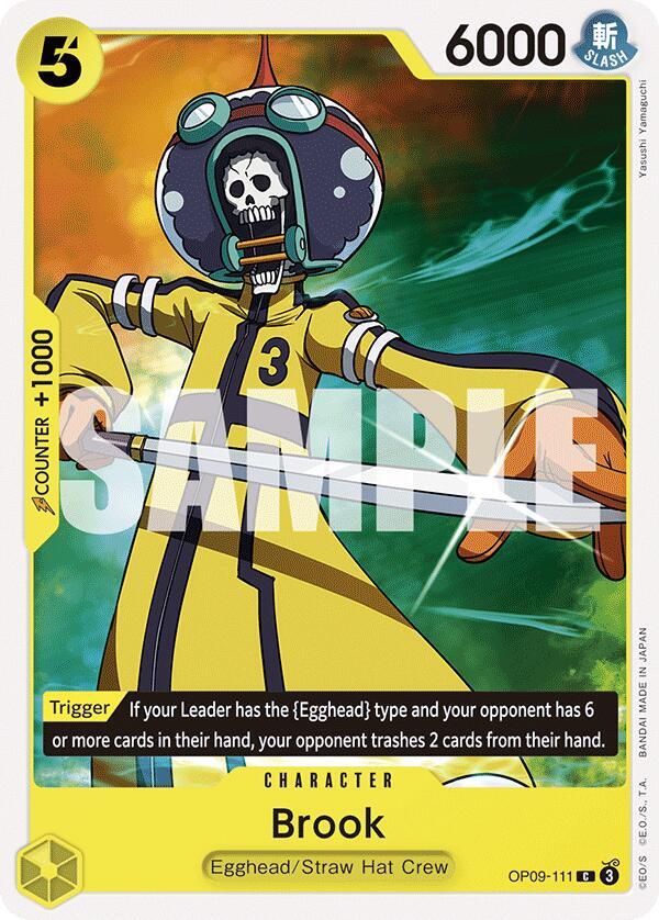 Brook OP09-111 – Emperors in the New World | One Piece TCG
