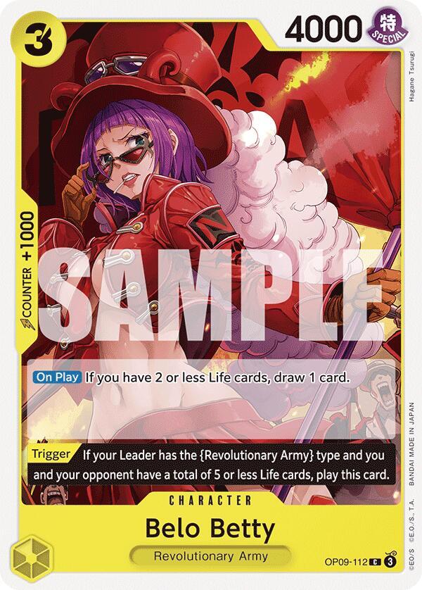 Belo Betty OP09-112 – Emperors in the New World | One Piece TCG