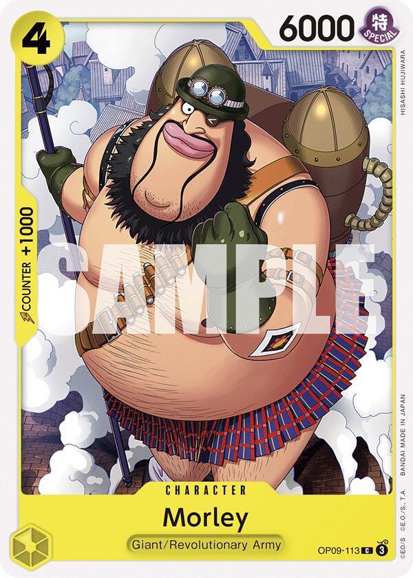 Morley OP09-113 – Emperors in the New World | One Piece TCG