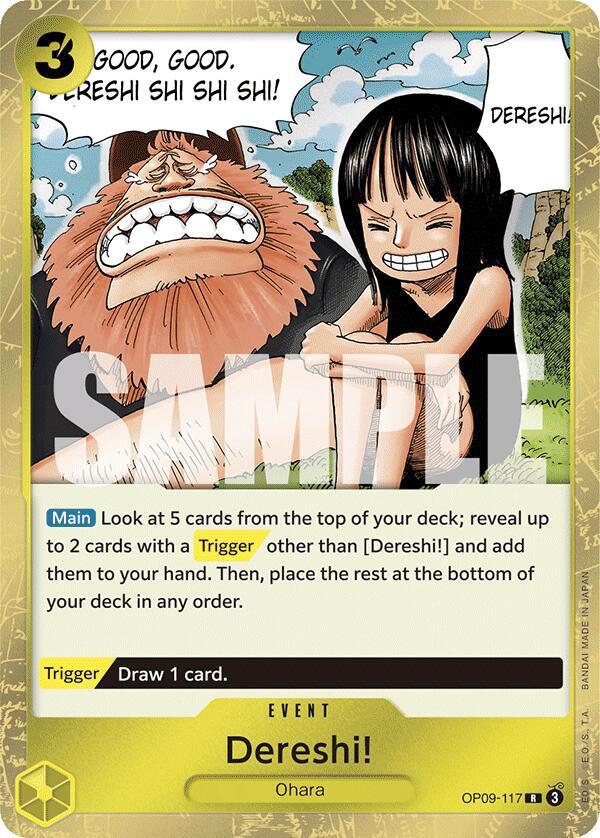 Dereshi! OP09-117 – Emperors in the New World | One Piece TCG