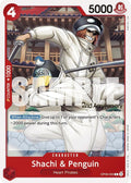Shachi & Penguin OP09-003 – 2nd Anniversary Tournament Cards | One Piece TCG