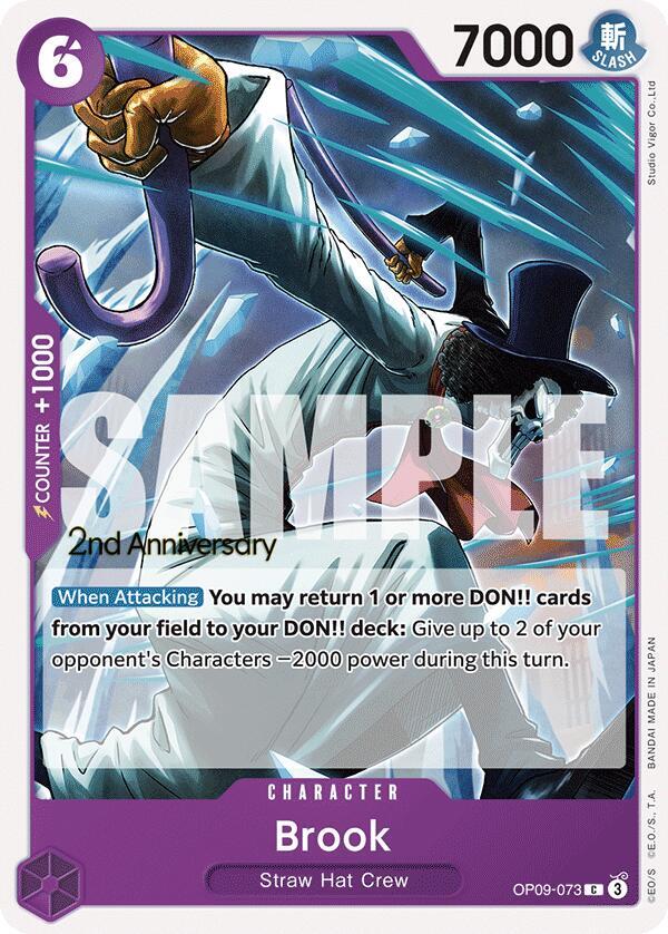 Brook OP09-073 – 2nd Anniversary Tournament Cards | One Piece TCG