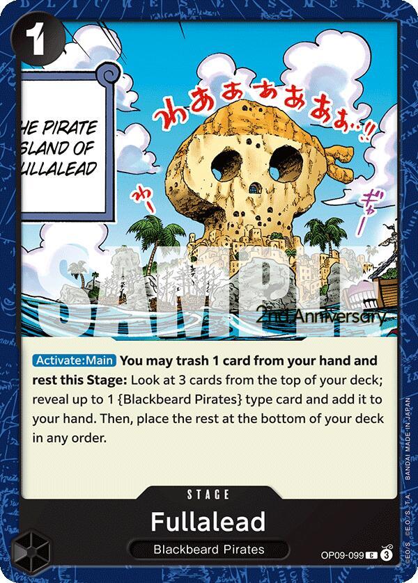 Fullalead OP09-099 – 2nd Anniversary Tournament Cards | One Piece TCG