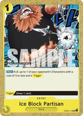 Ice Block Partisan OP09-115 – 2nd Anniversary Tournament Cards | One Piece TCG
