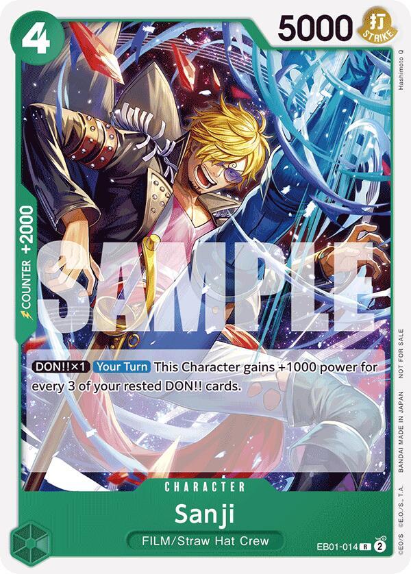 Sanji Tournament Pack 2025 Vol. 1 EB01-014 | One Piece TCG