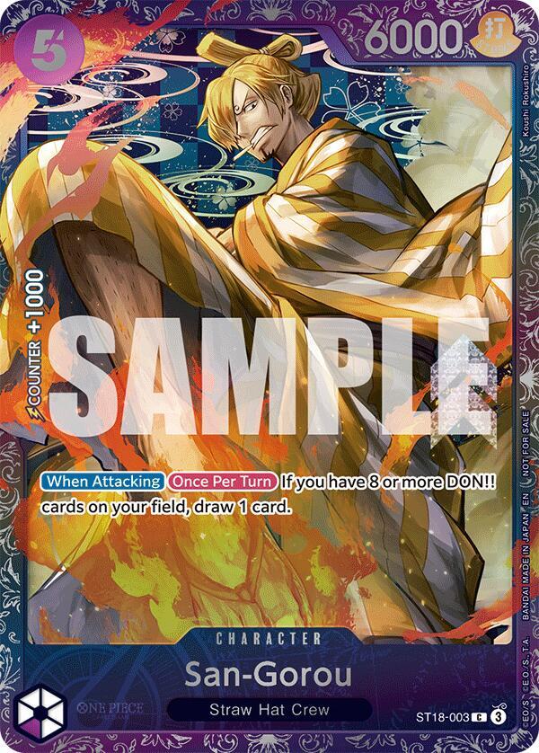 San-Gorou Treasure Cup 2025 ST18-003 | One Piece TCG