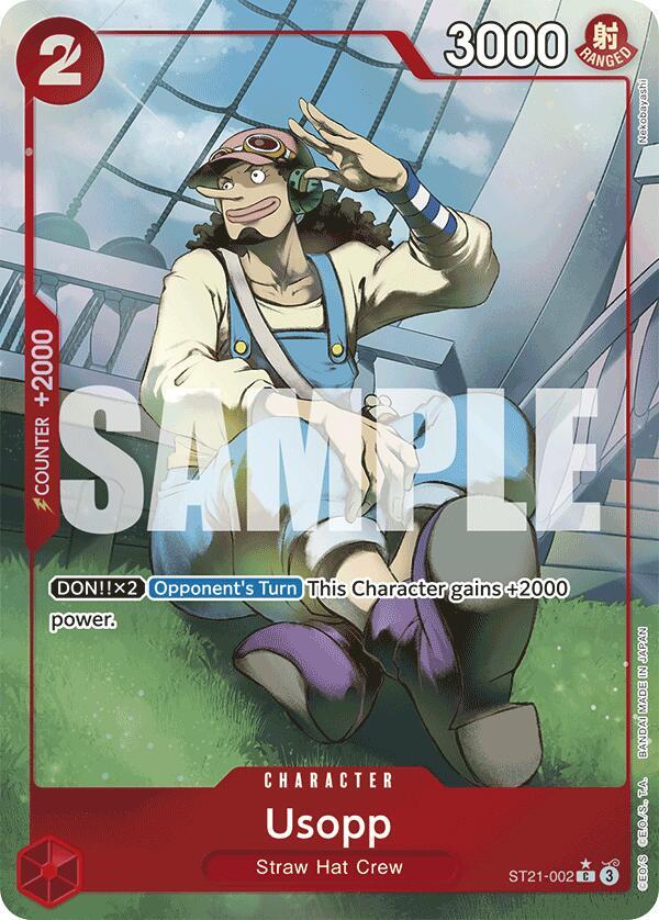 Usopp Alternate Art ST21-002 – Starter Deck EX: Gear 5 | One Piece TCG