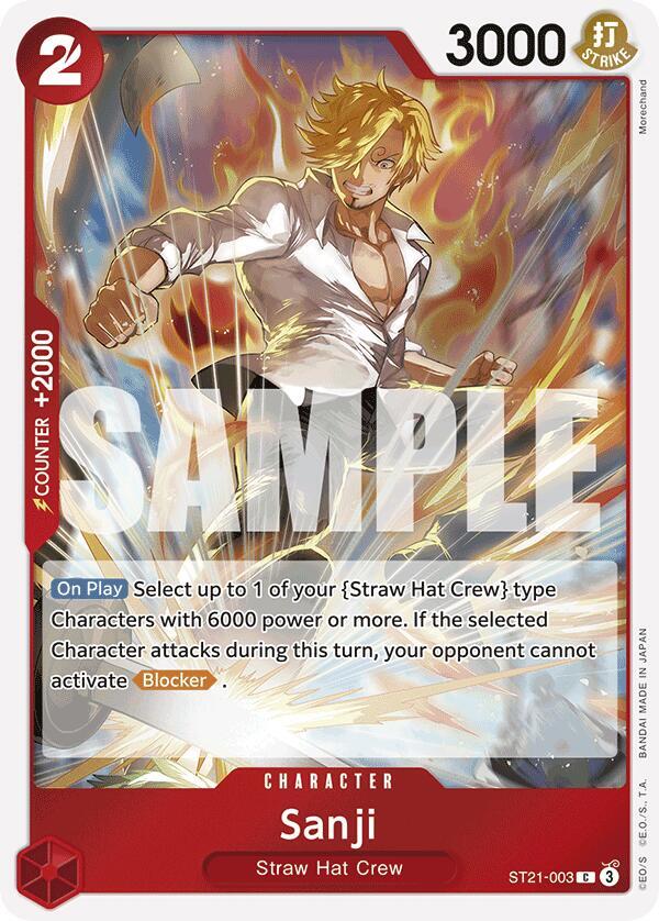 Sanji ST21-003 – Starter Deck EX: Gear 5 | One Piece TCG