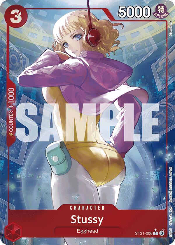 Stussy Alternate Art ST21-006 – Starter Deck EX: Gear 5 | One Piece TCG