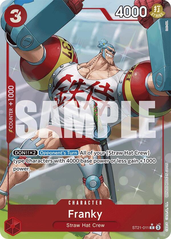 Franky Alternate Art ST21-011 – Starter Deck EX: Gear 5 | One Piece TCG
