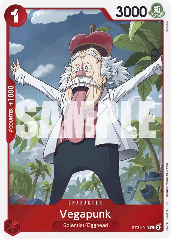 Vegapunk ST21-013 – Starter Deck EX: Gear 5 | One Piece TCG