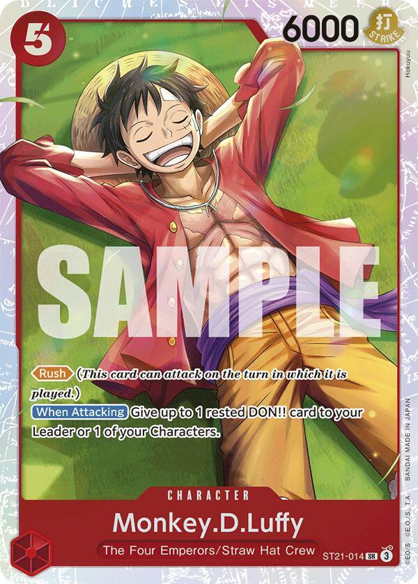 Monkey D. Luffy ST21-014 – Starter Deck EX: Gear 5 | One Piece TCG