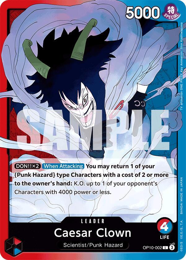 Caesar Clown OP10-002 – Royal Blood | One Piece TCG