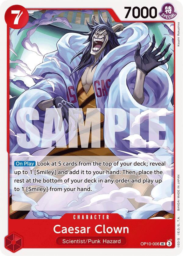 Caesar Clown OP10-006 – Royal Blood | One Piece TCG