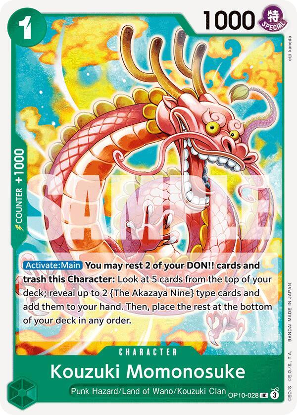Kouzuki Momonosuke OP10-028 – Royal Blood | One Piece TCG