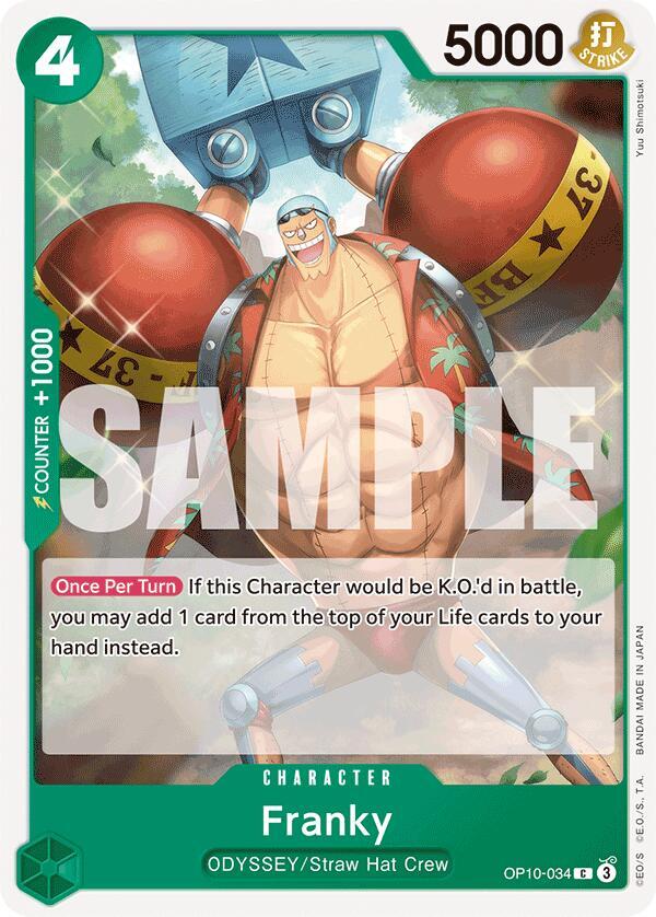 Franky OP10-034 – Royal Blood | One Piece TCG