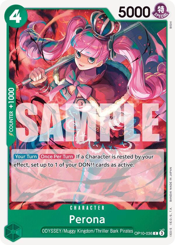 Perona OP10-036 – Royal Blood | One Piece TCG