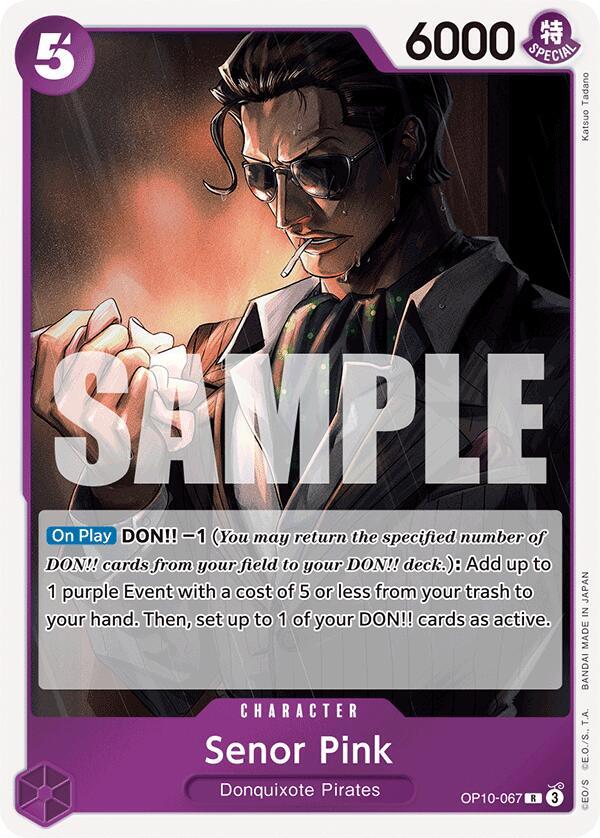 Senor Pink OP10-067 – Royal Blood | One Piece TCG