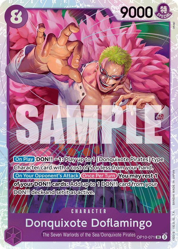 Donquixote Doflamingo OP10-071 – Royal Blood | One Piece TCG