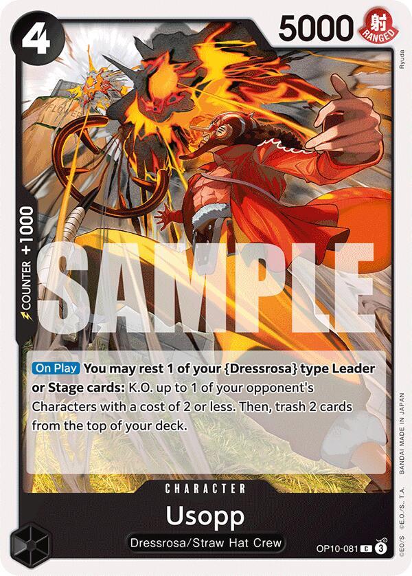 Usopp OP10-081 – Royal Blood | One Piece TCG