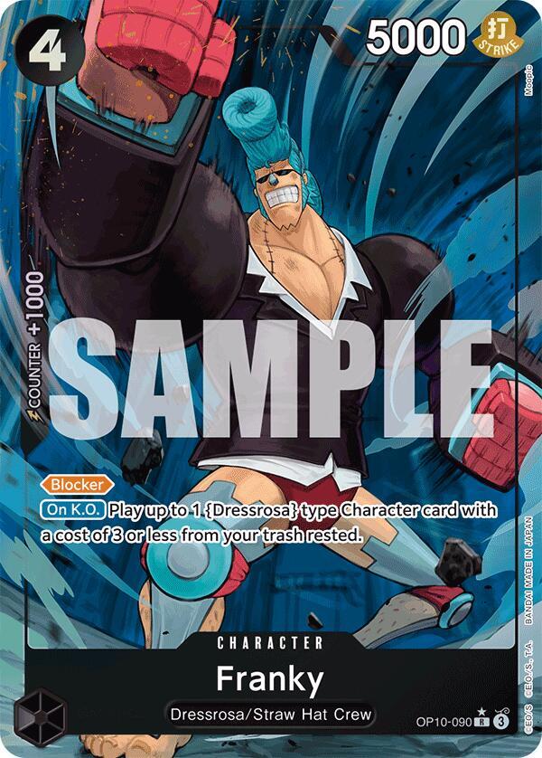 Franky Alternate Art OP10-090 – Royal Blood | One Piece TCG