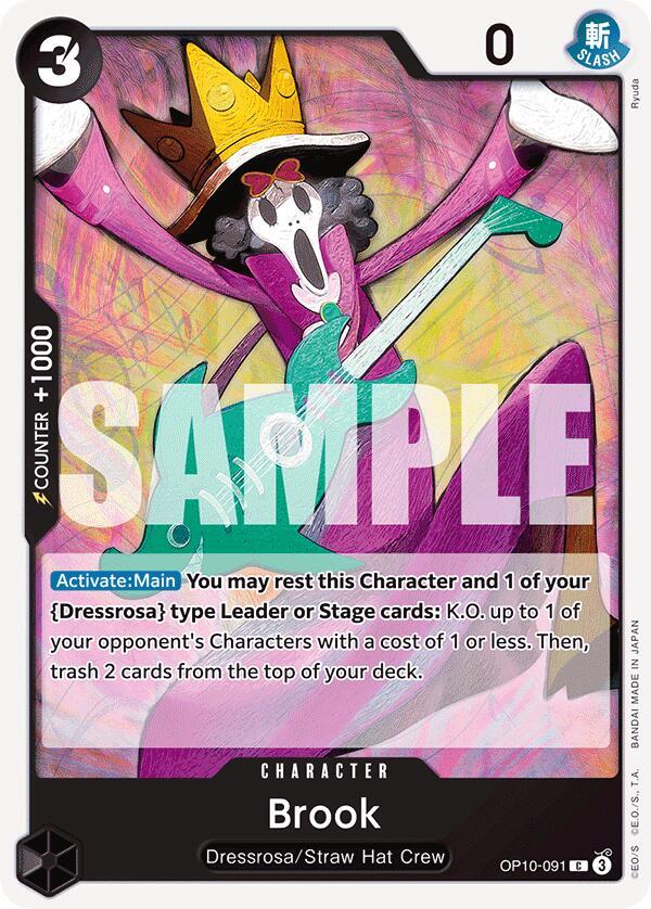 Brook OP10-091 – Royal Blood | One Piece TCG
