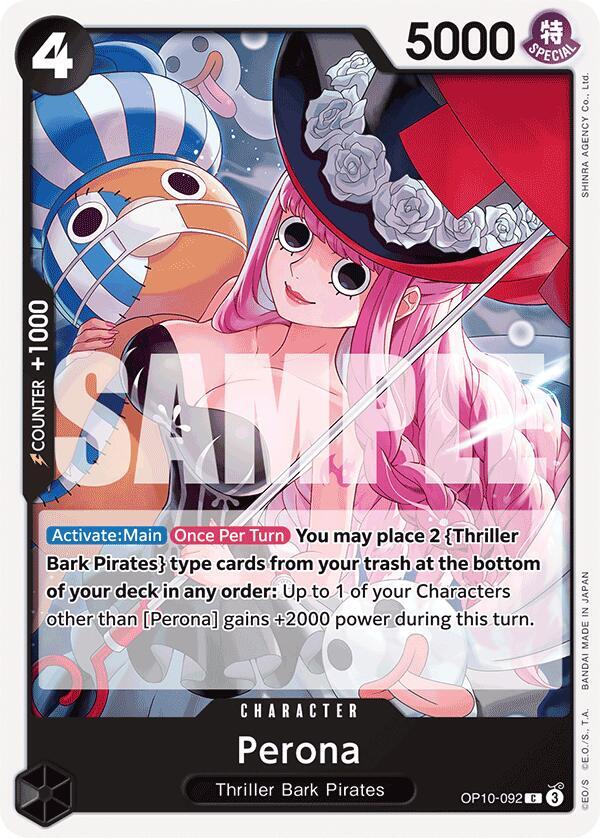 Perona OP10-092 – Royal Blood | One Piece TCG
