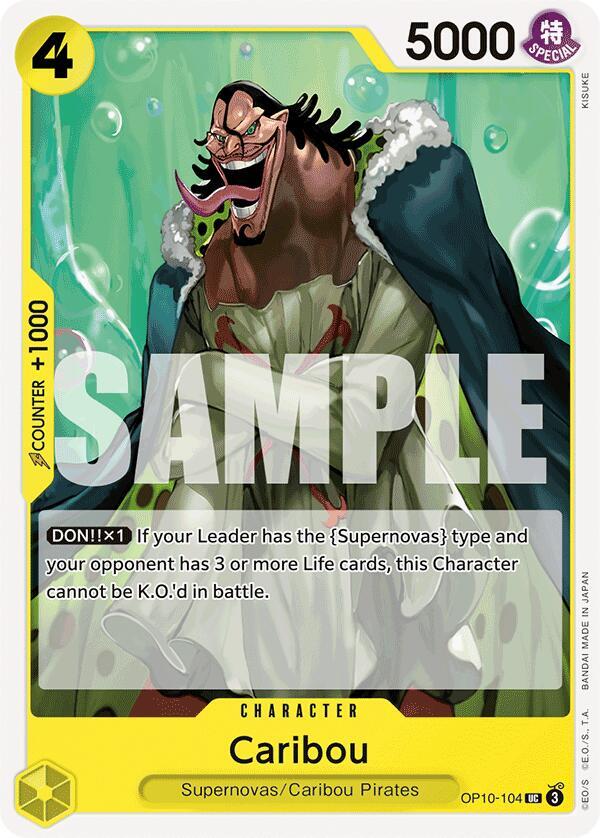 Caribou OP10-104 – Royal Blood | One Piece TCG