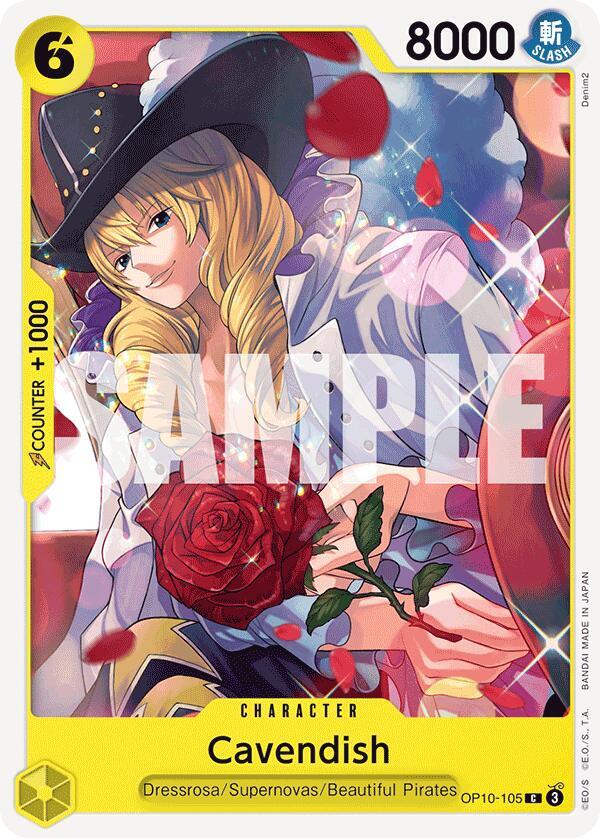 Cavendish OP10-105 – Royal Blood | One Piece TCG