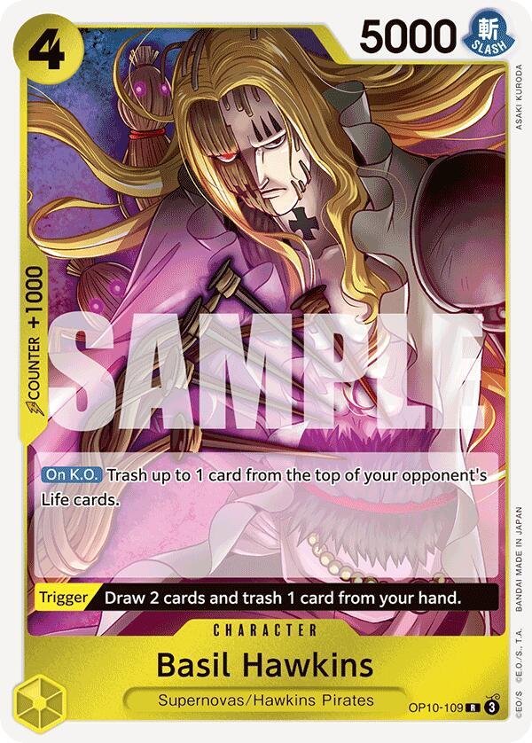 Basil Hawkins OP10-109 – Royal Blood | One Piece TCG