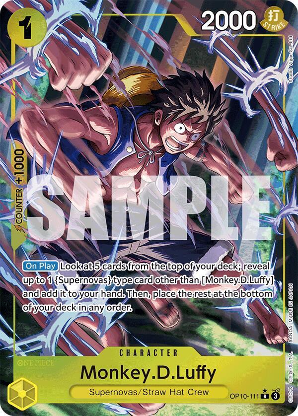 Monkey.D.Luffy Alternate Art OP10-111 – Royal Blood | One Piece TCG