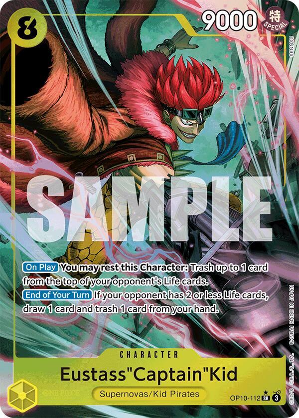 Eustass"Captain"Kid Alternate Art OP10-112 – Royal Blood | One Piece TCG