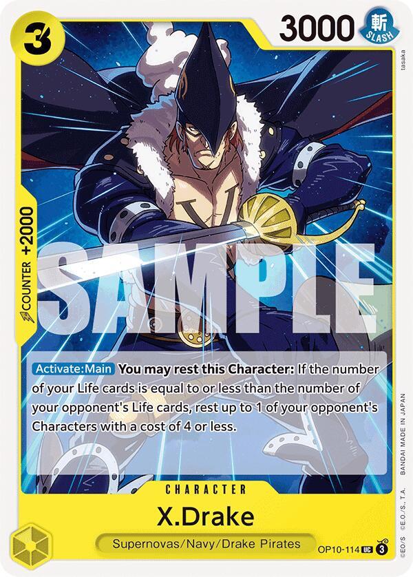 X.Drake OP10-114 – Royal Blood | One Piece TCG